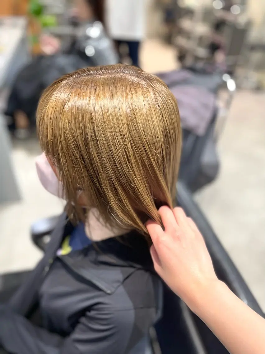 ミディアム オガワ カエデ🦋のヘアスタイル