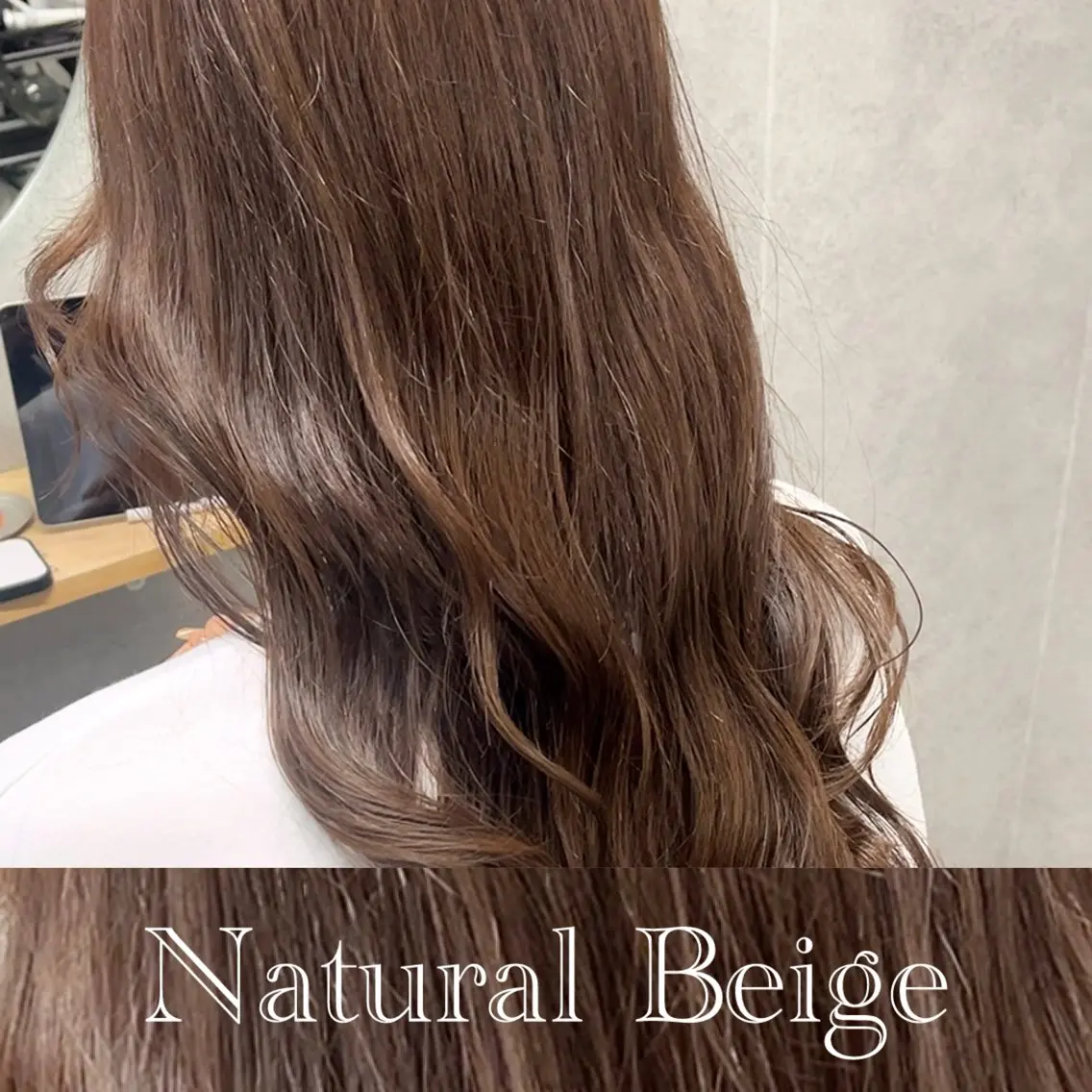 セミロング カット ヘアカラー トリートメント 透明感カラー/レイヤ ー/顔まわり/辻部のヘアスタイル