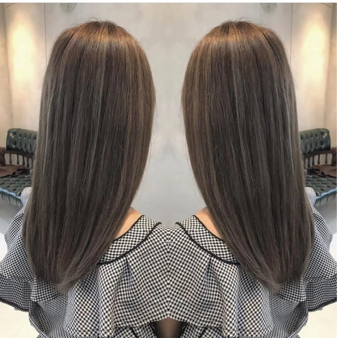 ロング カラー 美魔女 美容師NAOのヘアスタイル