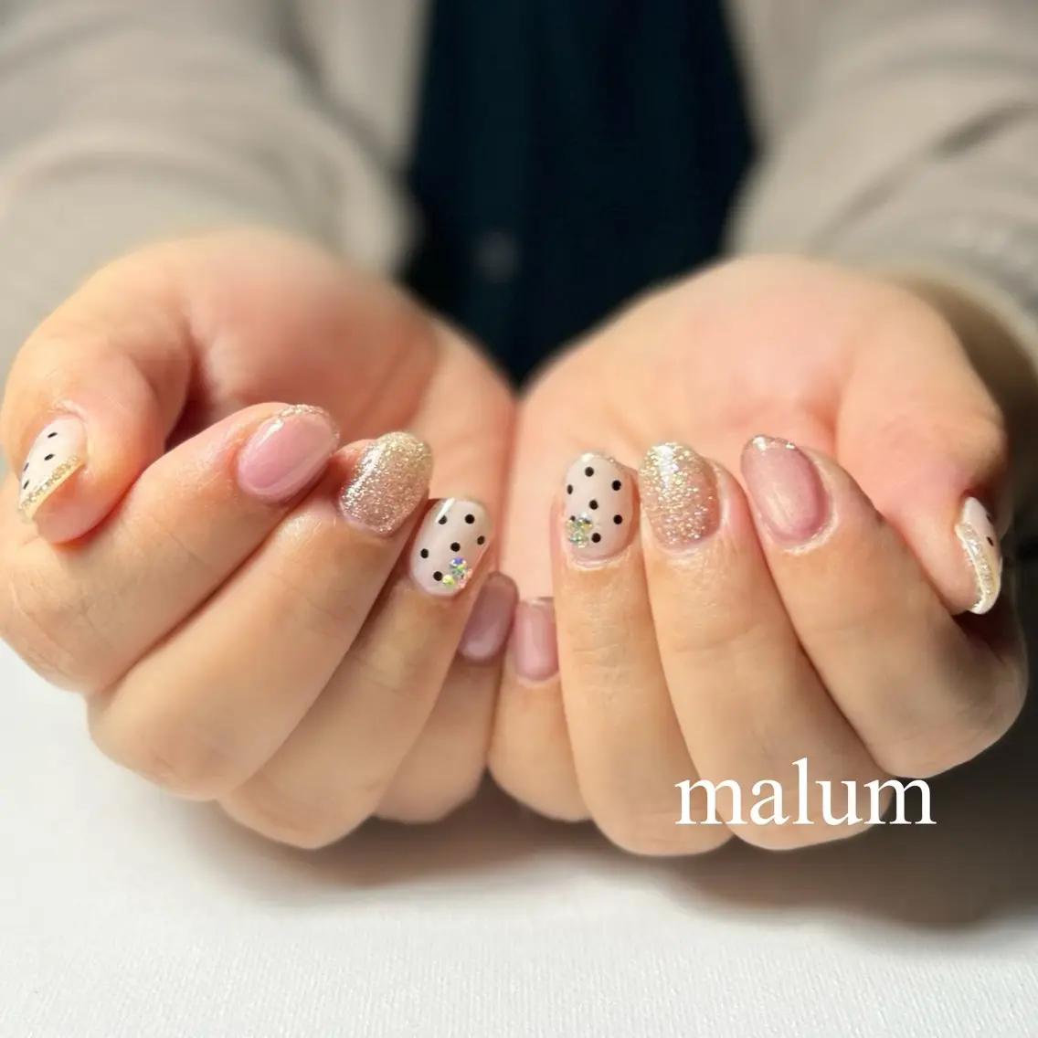 ネイル ハンドネイル malum nailのネイルデザイン