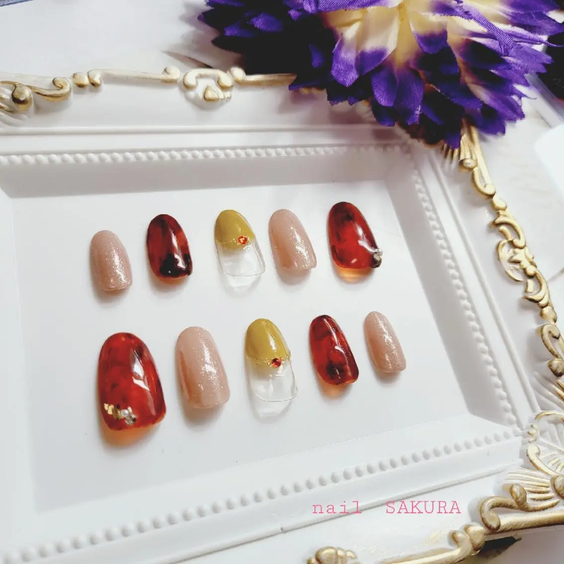 ネイル nailSAKURA さとうゆきえのネイルデザイン