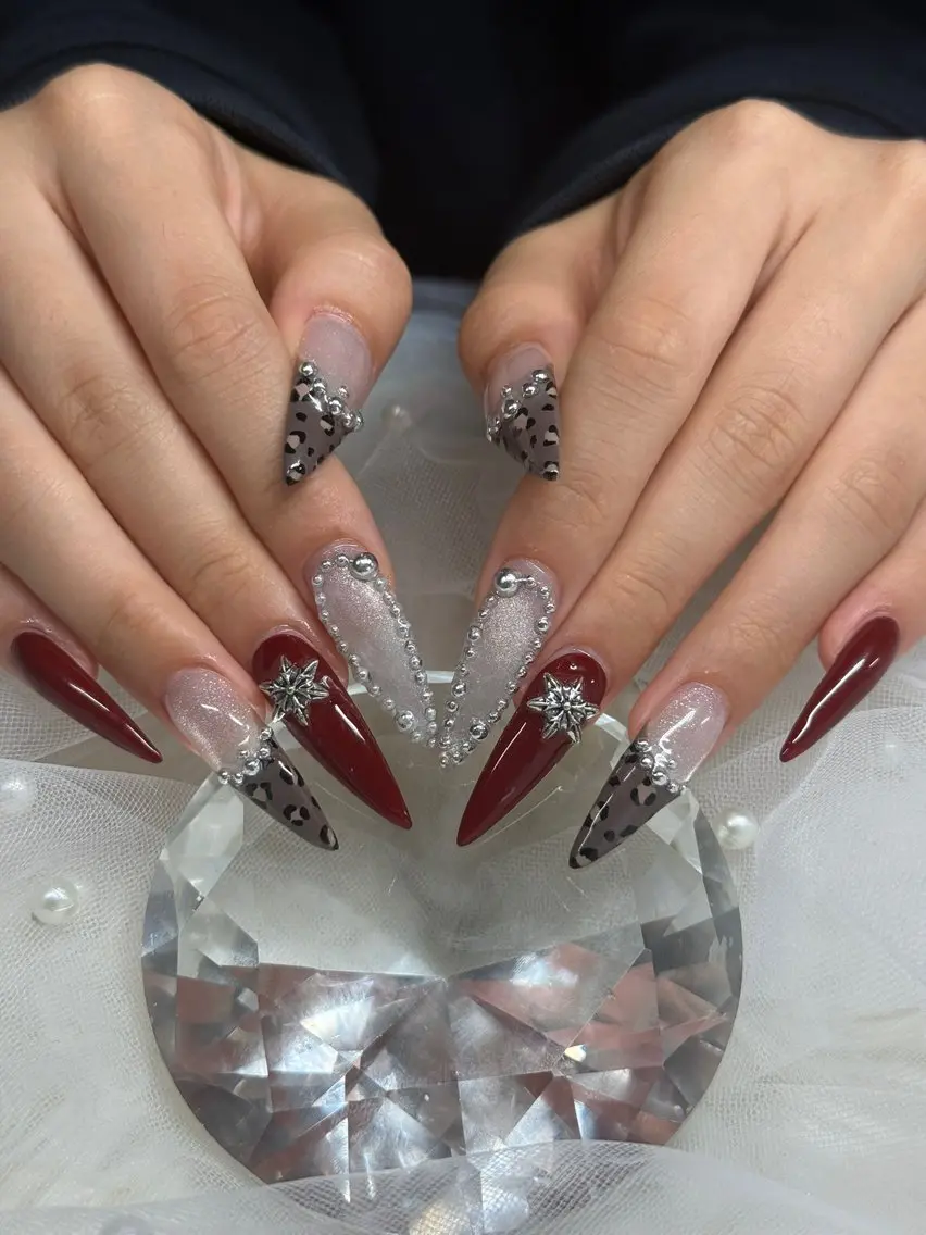 ネイル ハンドネイル 銀河_ Chan nailsのネイルデザイン
