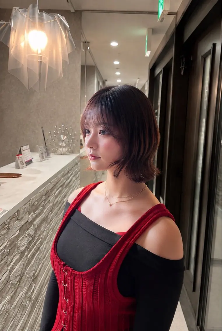 ショート 🖤韓国系🇰🇷カ ラーkokona🖤のヘアスタイル