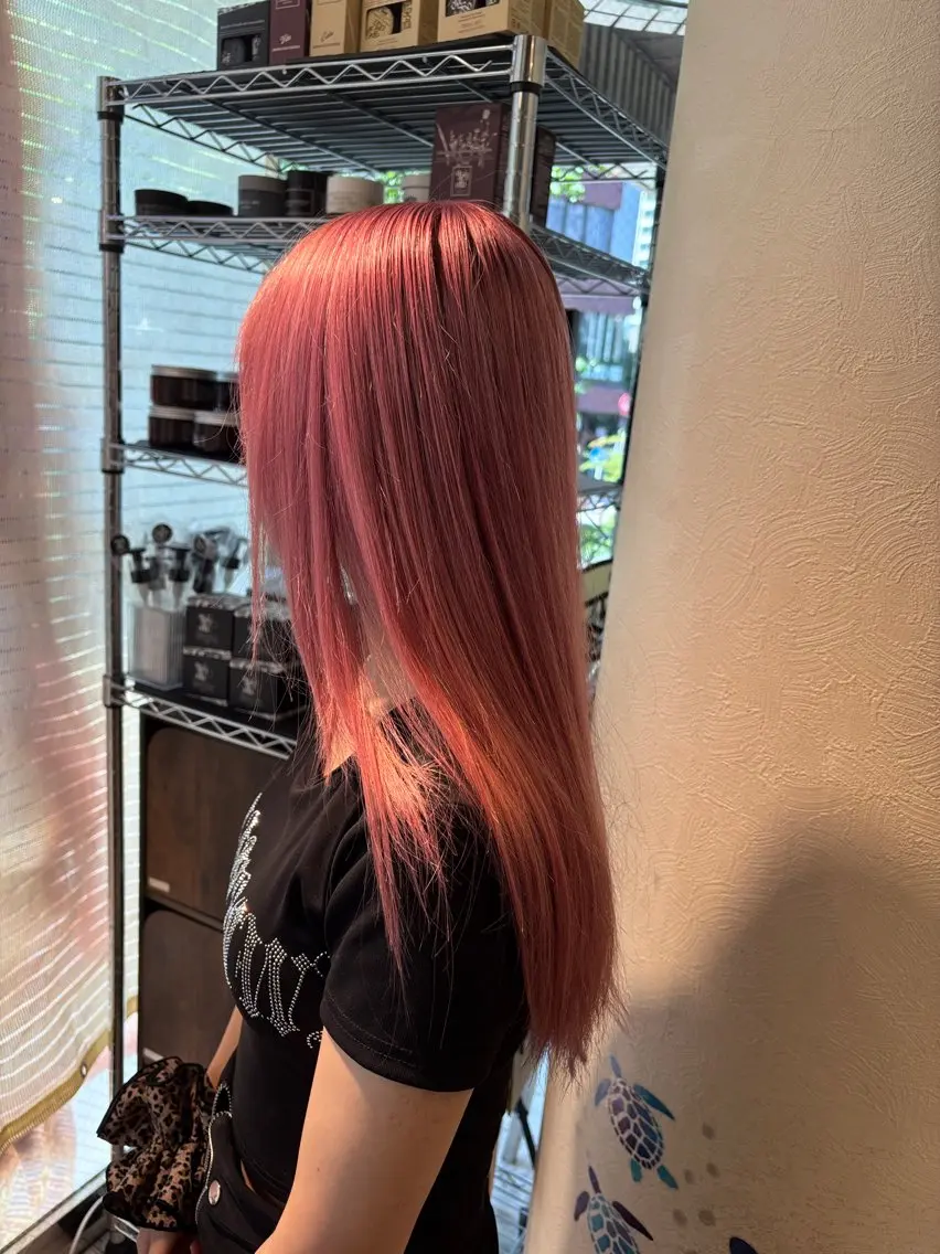 ロング カラー カット カットモデル募集 まなとのヘアスタイル