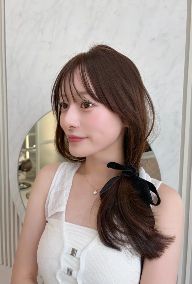 セミロング oto🤍×美髪× ゆるふわレイヤーのヘアスタイル