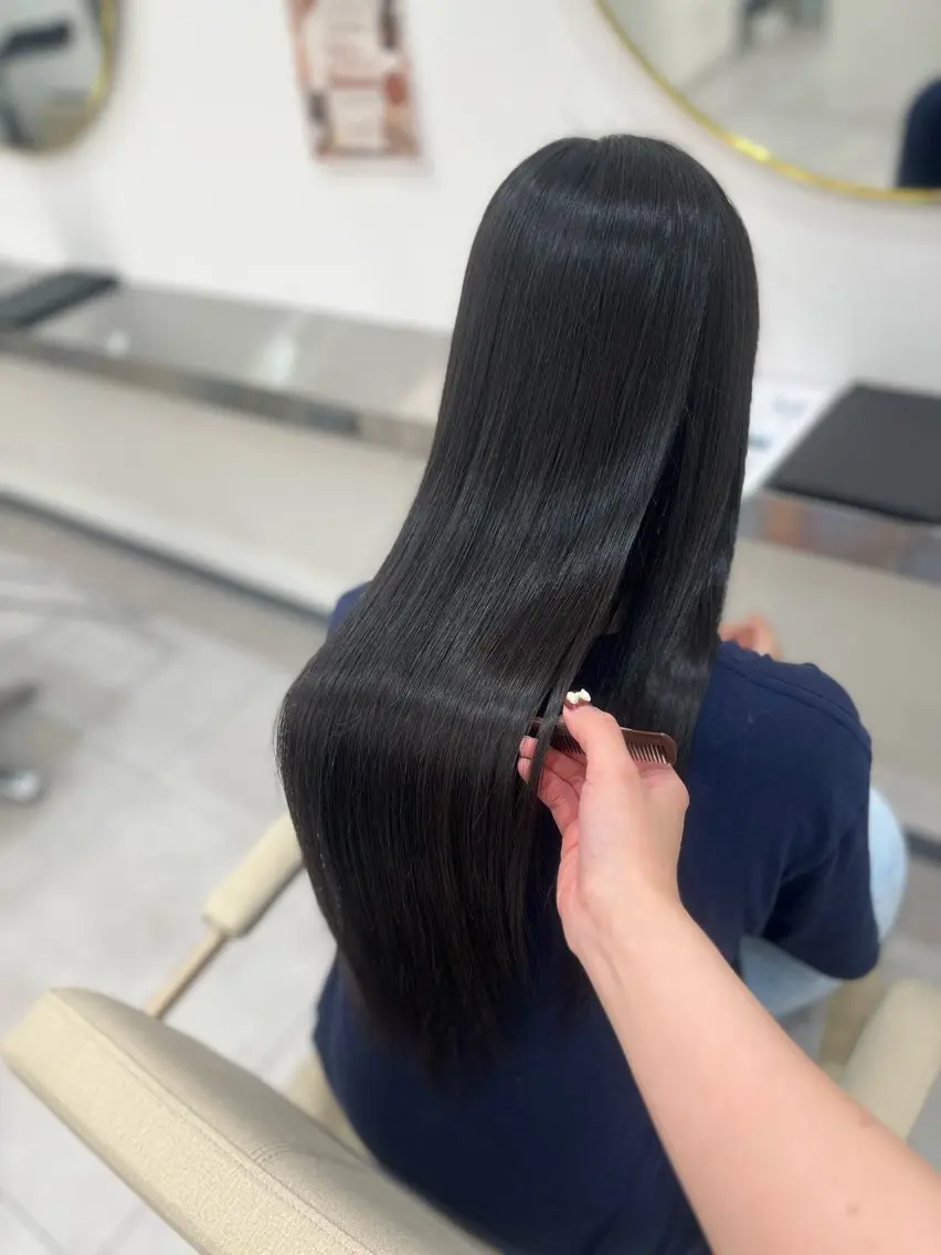 ロング トリートメント トリートメント N°Elune みゆきのヘアスタイル