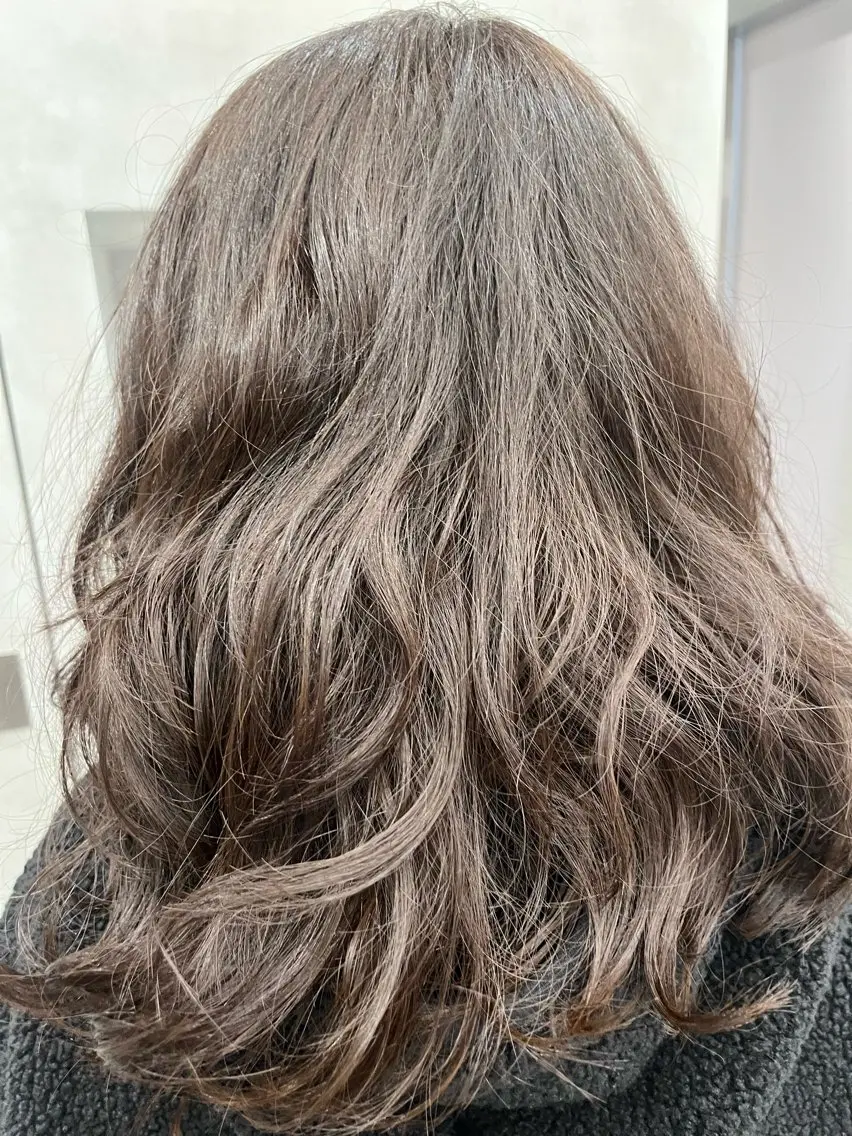 セミロング カラー AVEDAカラー/ oharaのヘアスタイル