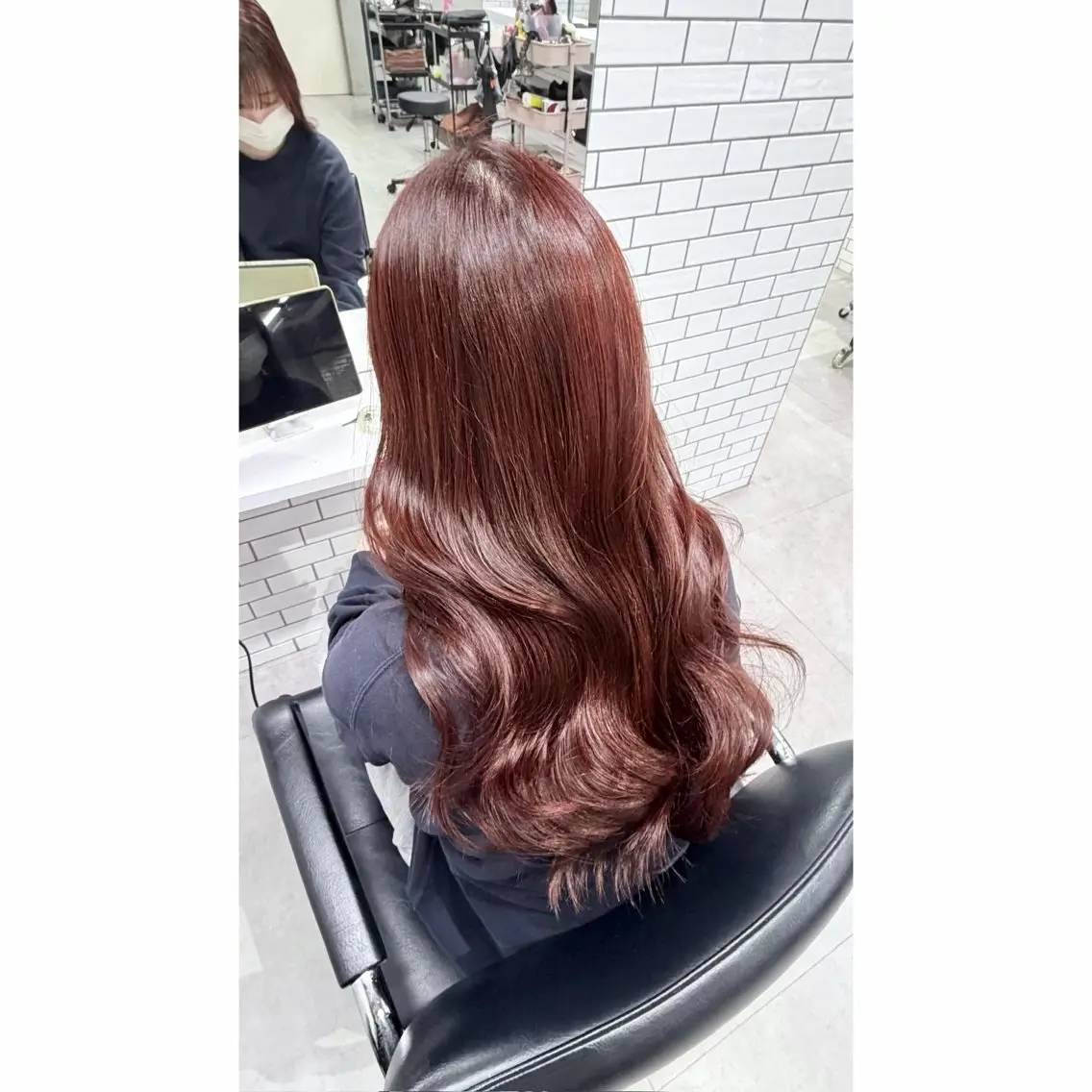 ロング カット ヘアカラー トリートメント 髪質改善💎レイヤー /メンズ 井田直美のヘアスタイル
