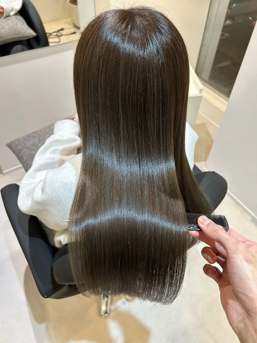 ロング 🎨カラー&髪質改善 MATSUのヘアスタイル