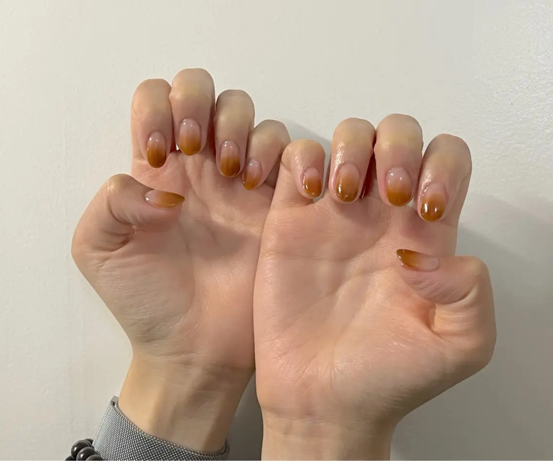ネイル ブラウン Asakawa yuzukaのネイルデザイン