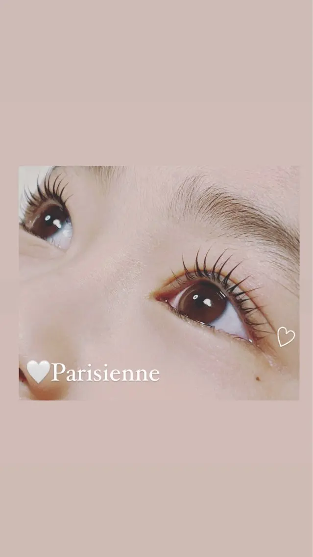 マツエク・マツパ パリジェンヌラッシュリフト マツパ LUCERO eyelashのマツエク・マツパデザイン