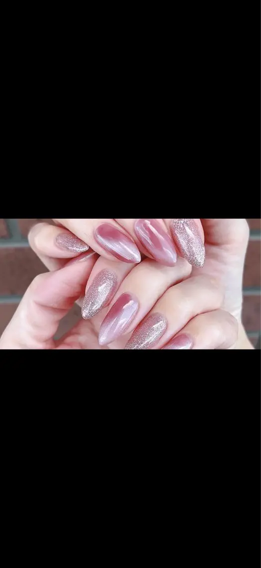 ネイル 長さ出し ジェルネイル ロングネイル ピンク 春ネイル MEO MEO NAIL  守山のネイルデザイン