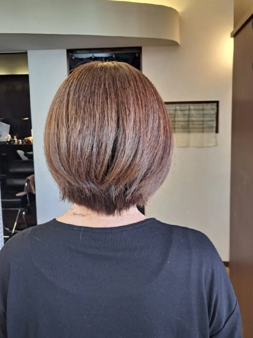 ショート カット ヘアカラー トリートメント 本多 いぶきのヘアスタイル