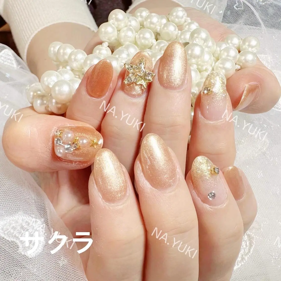 ネイル ハンドネイル ハンドケア YUKI 💗 渋谷店のネイルデザイン