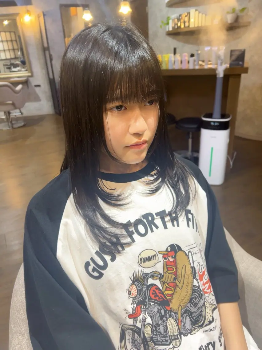 セミロング ハッシュカット 【モデル募集中】 nojiのヘアスタイル