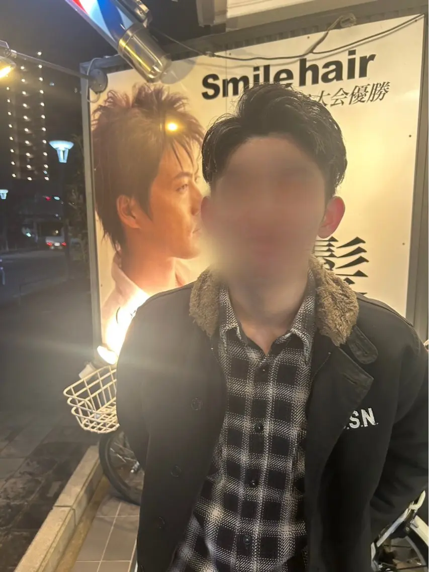 メンズ カット 中村 立のヘアスタイル