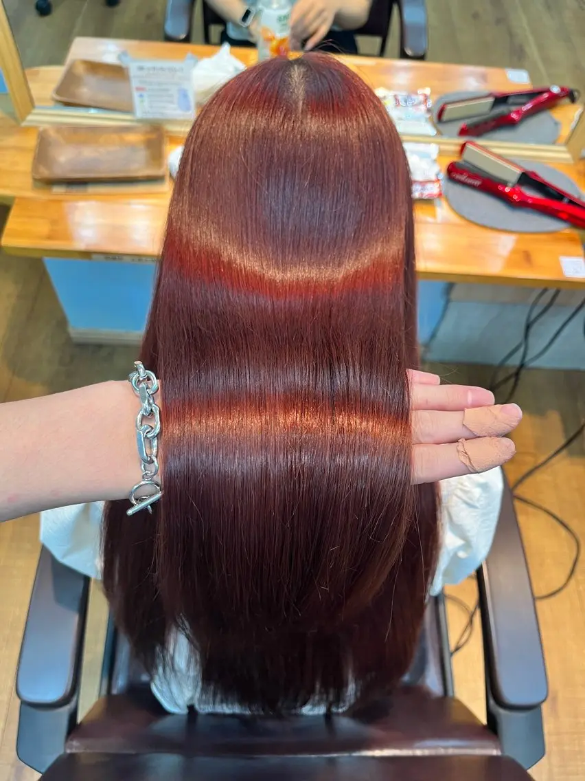 ロング カラー ダブルカラー インナーカラー 髪質改善 ヘアカラー トリートメント ヘッドスパ 🫧ハイトーン/ ブリーチ🫧白石航汰のヘアスタイル