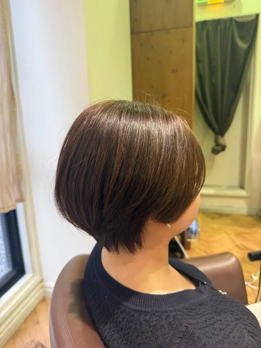 ショート ショートヘア 溝口 槙里也のヘアスタイル