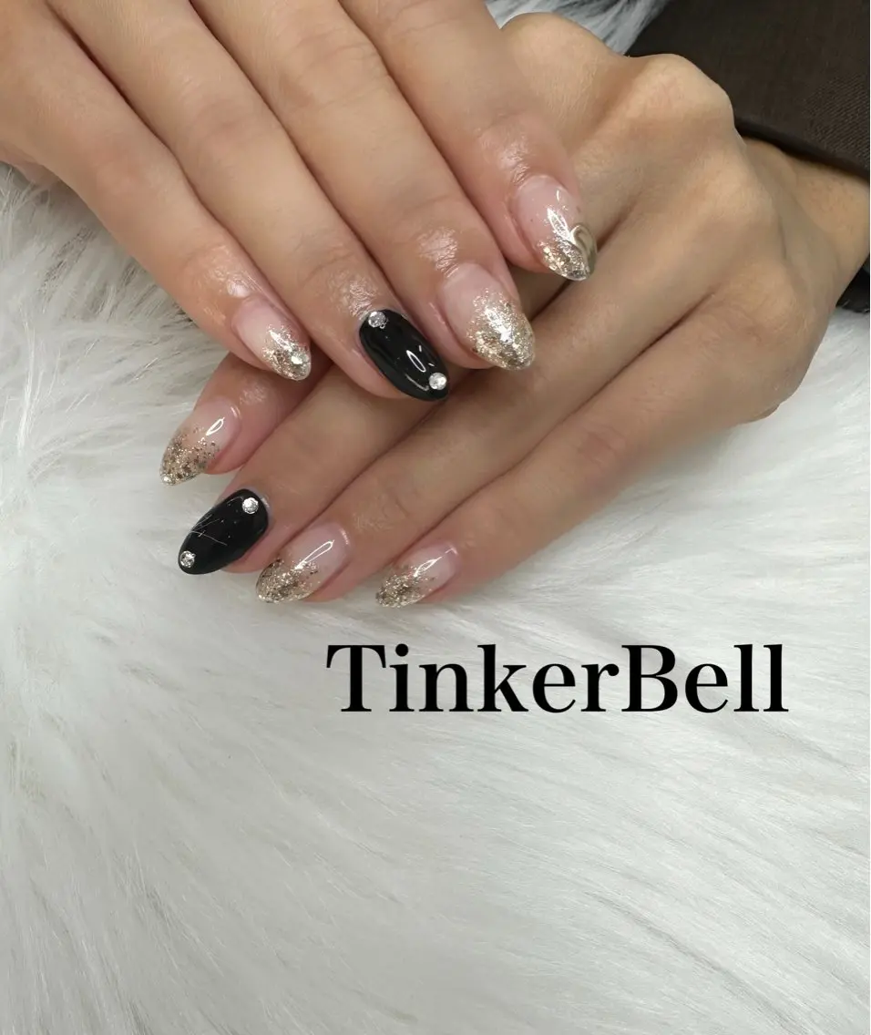 ネイル ハンドネイル Tinker Bellのネイルデザイン