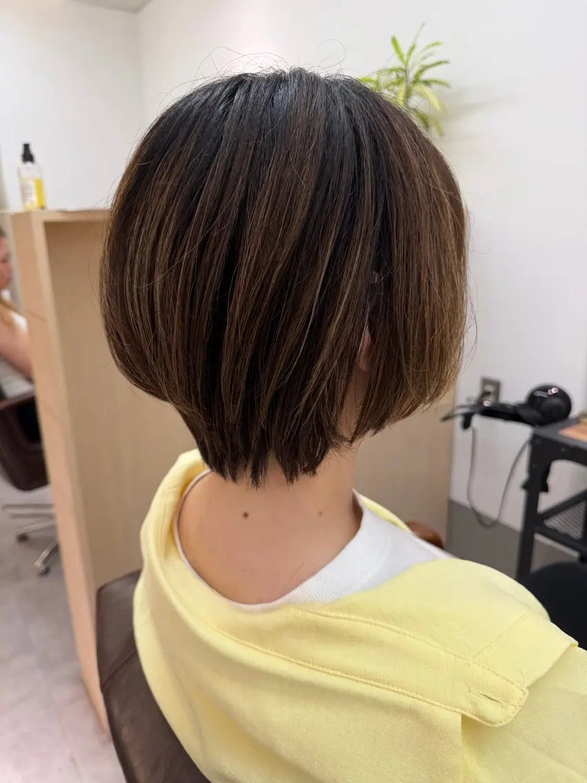 ショート 黒木 悠大のヘアスタイル