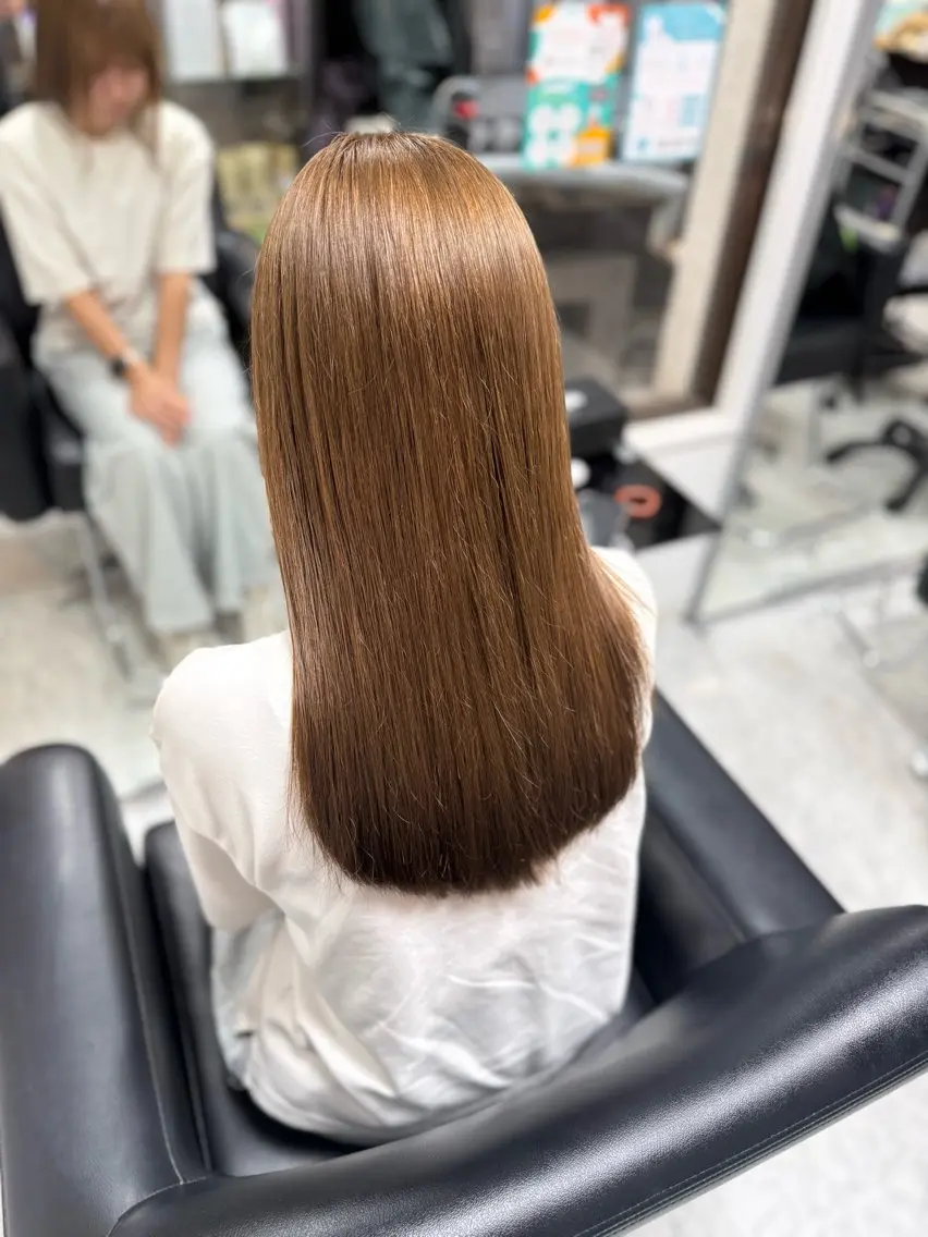 ロング カラー PasDePlan あやかのヘアスタイル
