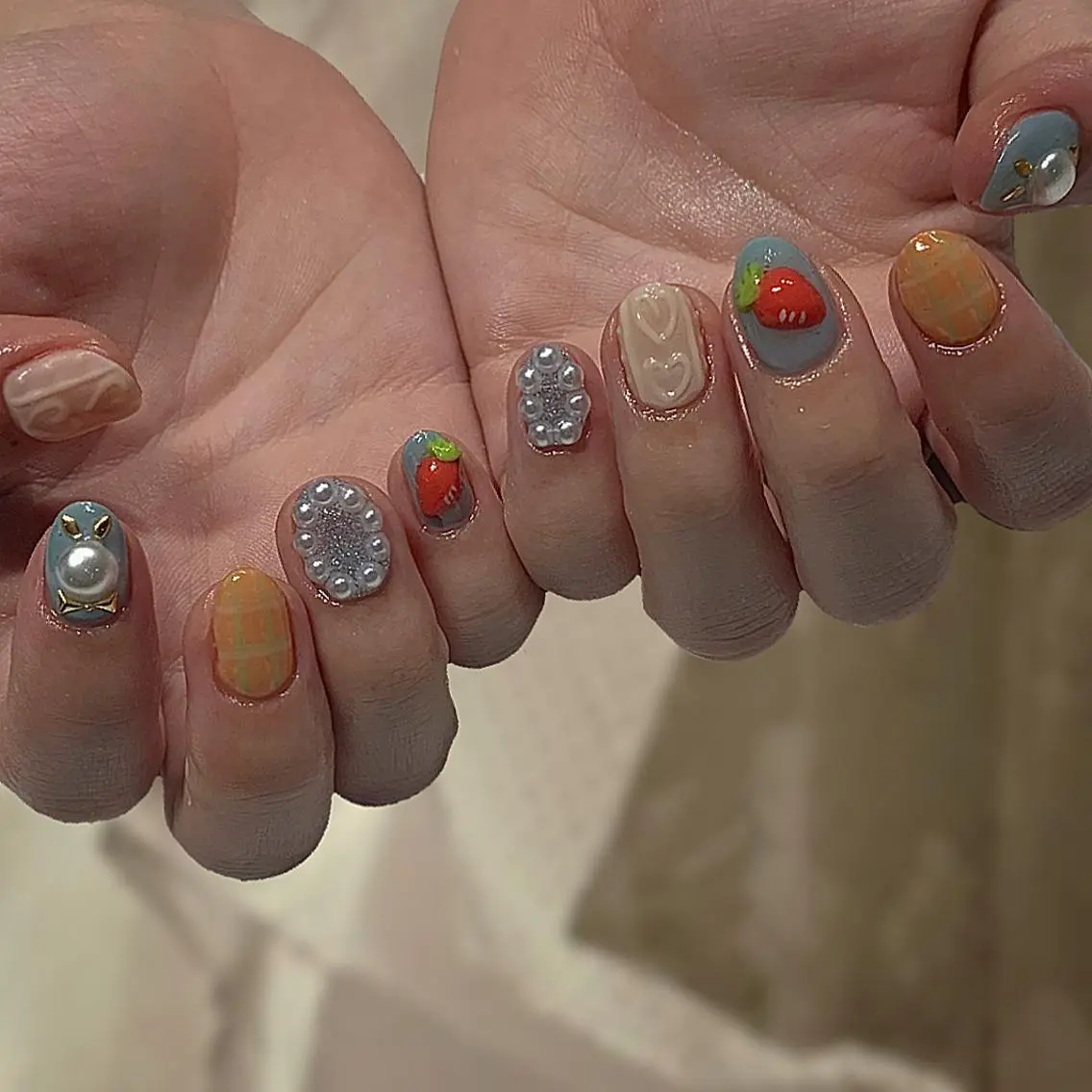 ネイル ハンドネイル ハンドケア lylynail YUUKAのネイルデザイン
