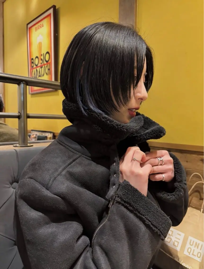 ショート カラー カット ヘアカラー トリートメント shoji༄ mikuのヘアスタイル