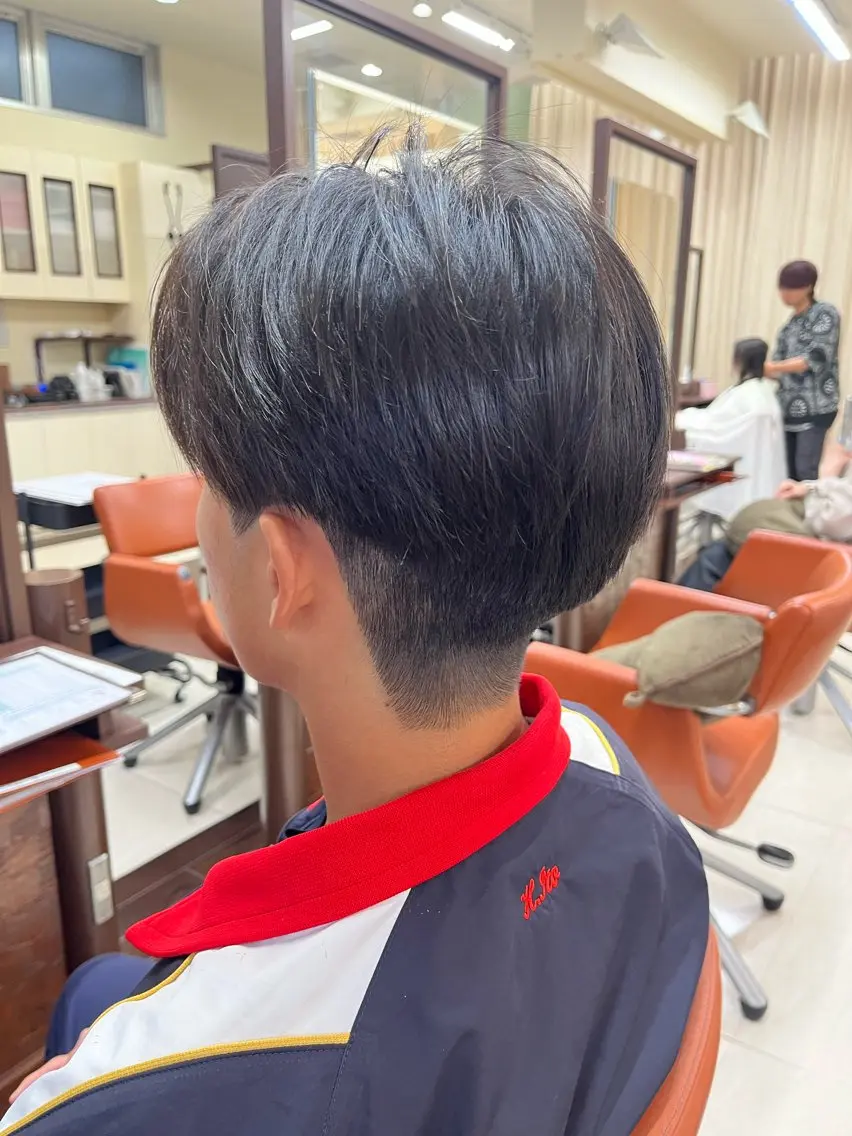 ショート メンズ センターパート 🧊メンズ特化🧊 高木航希のヘアスタイル