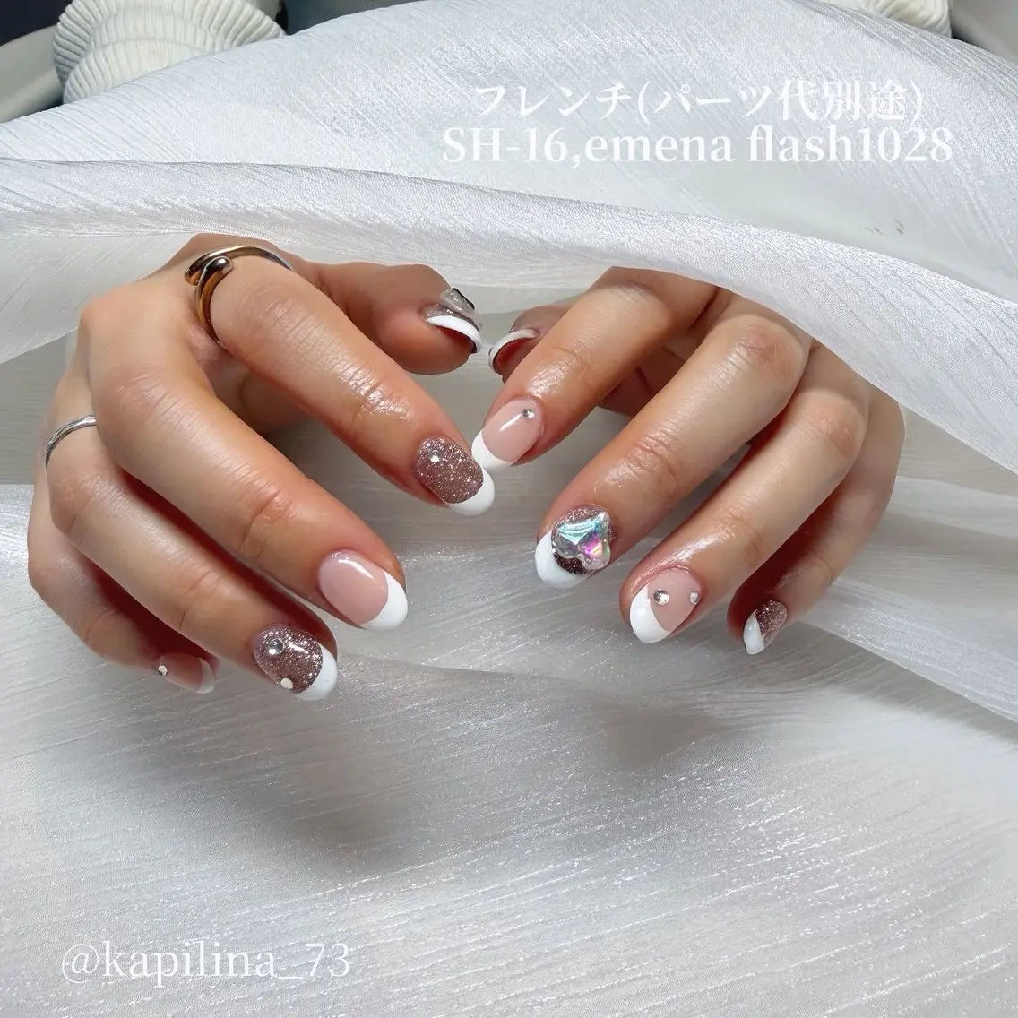 ネイル ハンドネイル Kapilina🌺 MOMOのネイルデザイン