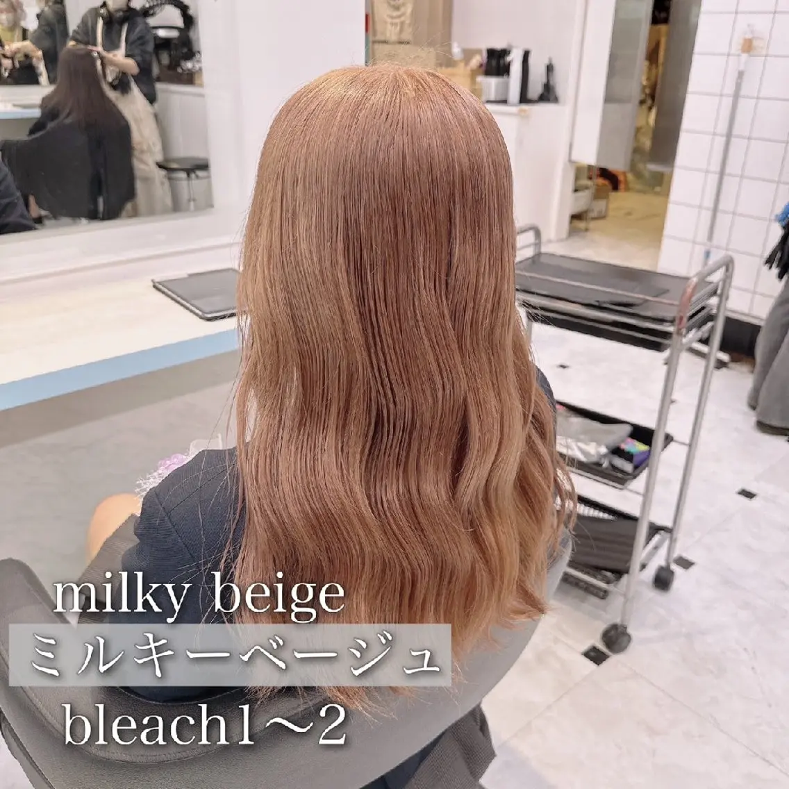 セミロング ヘアアレンジ カラー ヘアカラー トリートメント ヘッドスパ ヘアセット 🪞【公式】表参道 🪞knot🪞のヘアスタイル