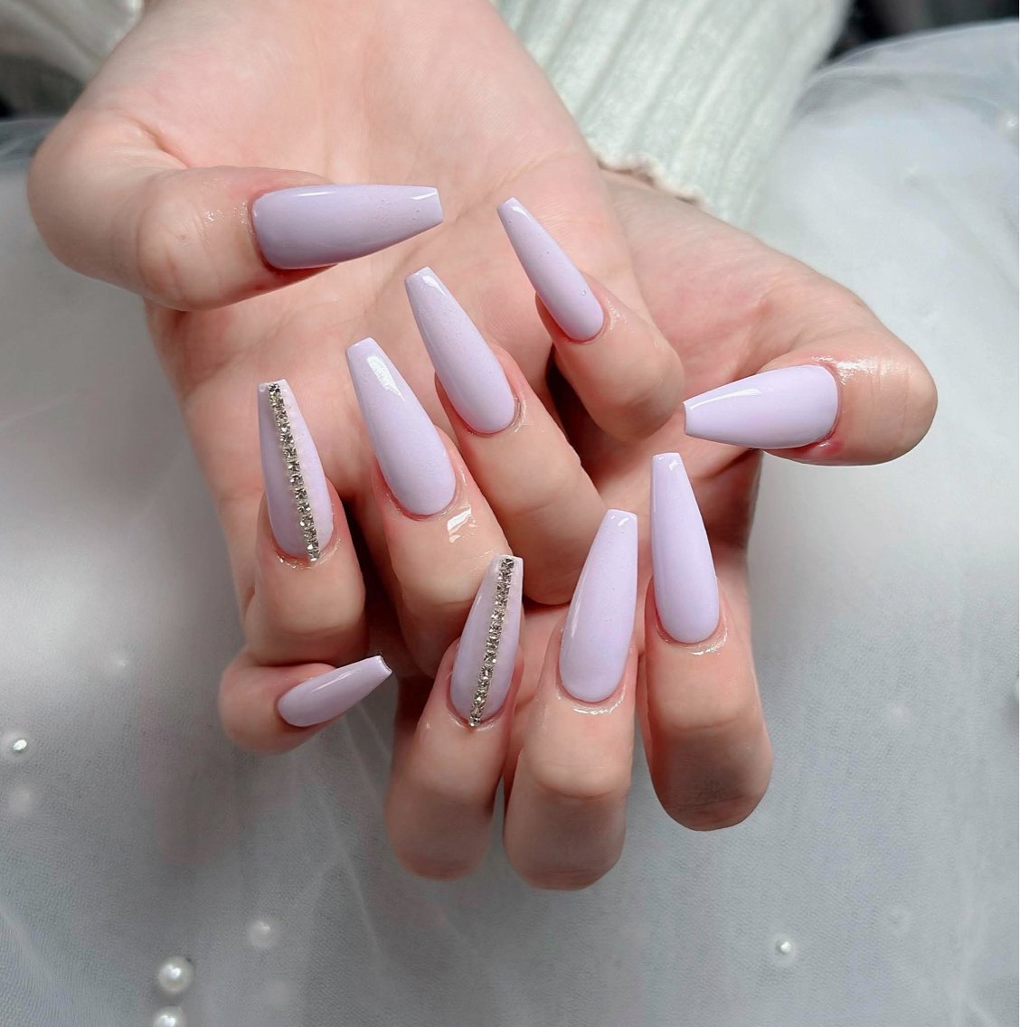 ネイル チークネイル フレンチネイル キラキラネイル 韓国ネイル マグネットネイル ハンドネイル yuuna hbabynailのネイルデザイン