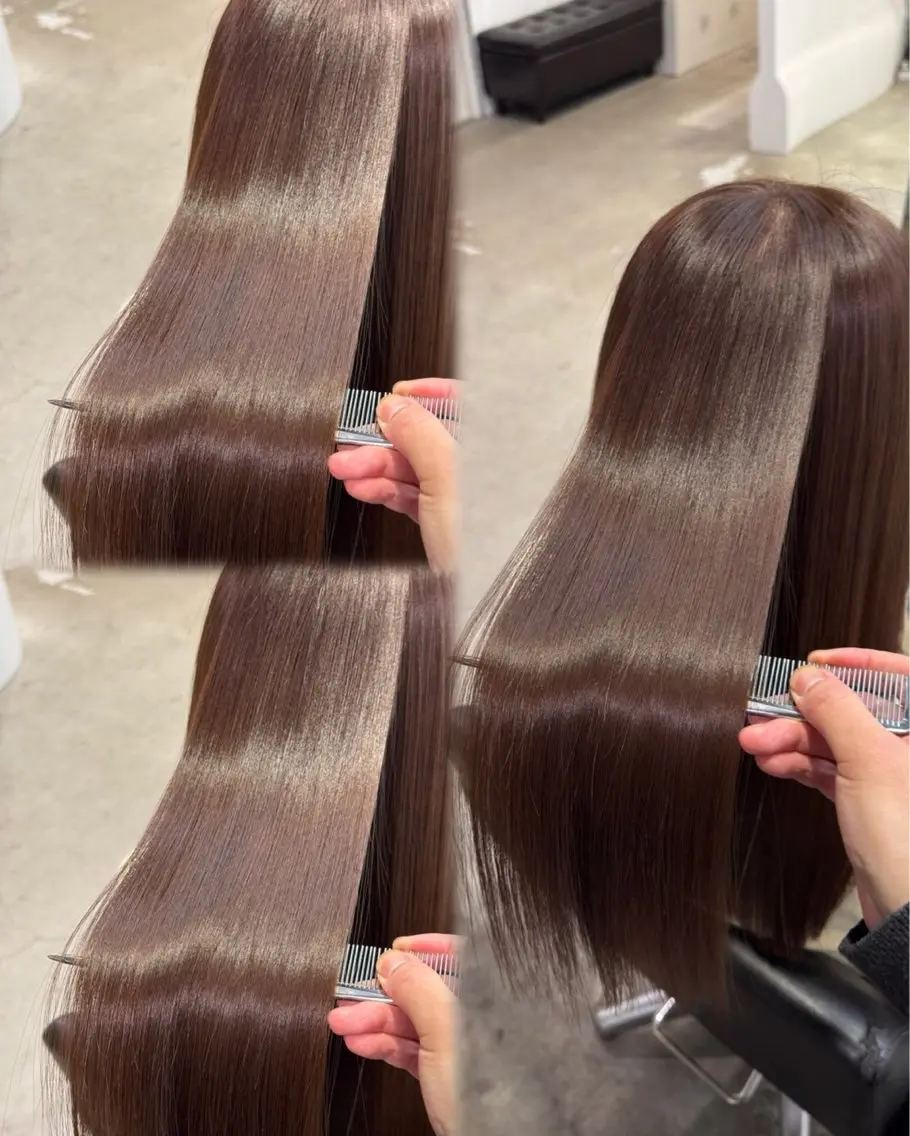 ロング 阿部 迅のヘアスタイル