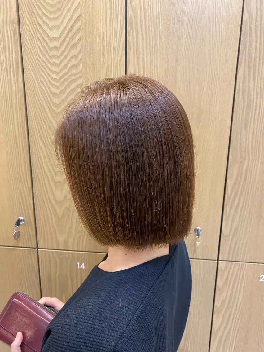 ショート カラー ヘアカラー 児玉 楓凜のヘアスタイル