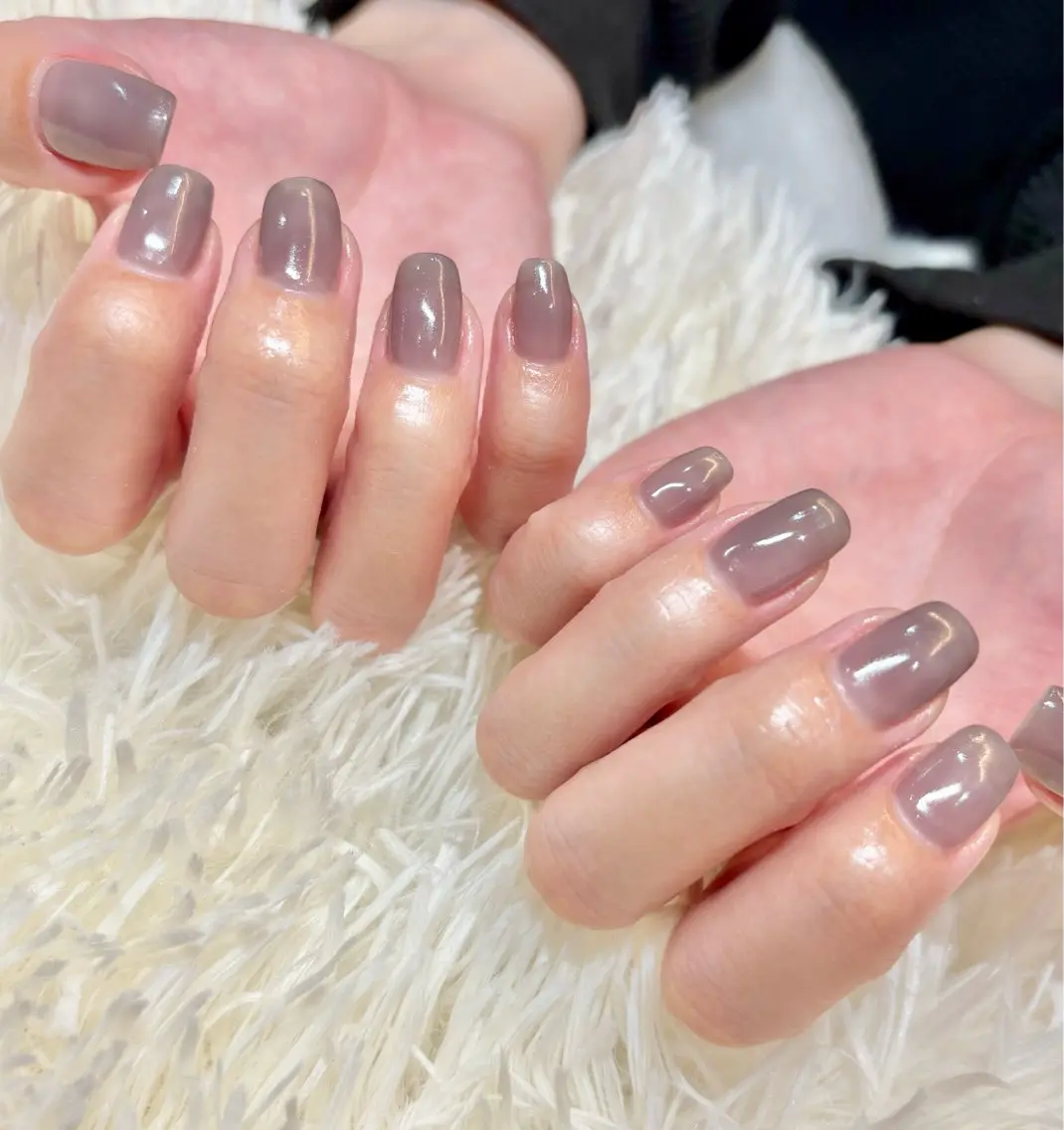 ネイル クリアネイル ハンドネイル パラスパガーデン ♡齊藤歩のネイルデザイン