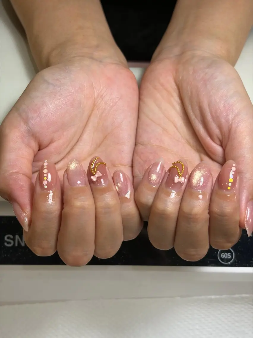 ネイル ピンク pholeisi Art nailのネイルデザイン
