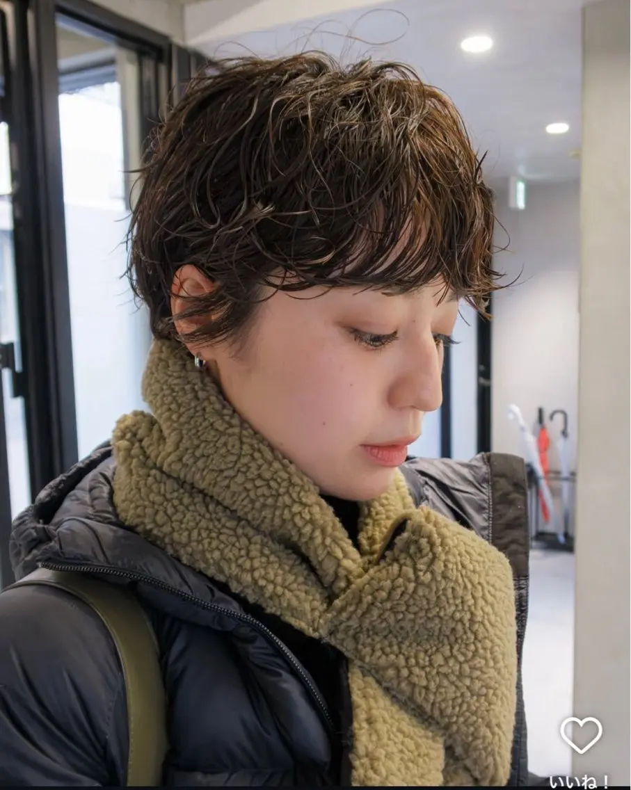 * ☕️ Short Mood|カット+パーマの写真