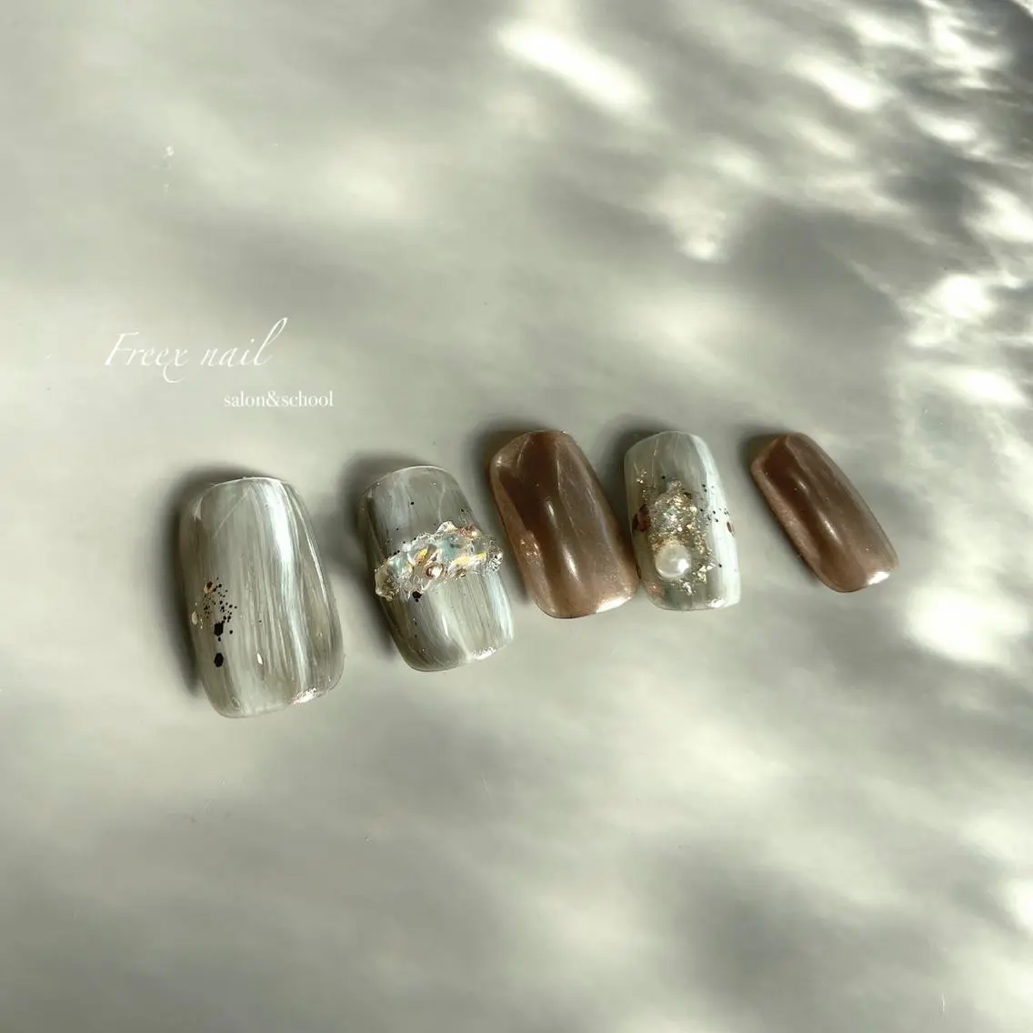 ネイル ニュアンスネイル ハンドネイル ハンドケア freex nail /ニュアンス/個性派のネイルデザイン