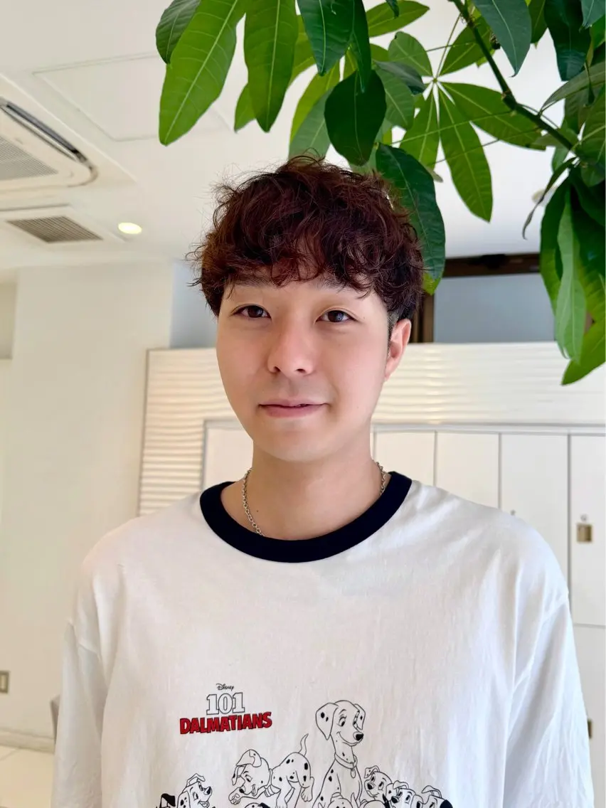 ショート パーマ プードルパーマ 樋笠 知佳のヘアスタイル