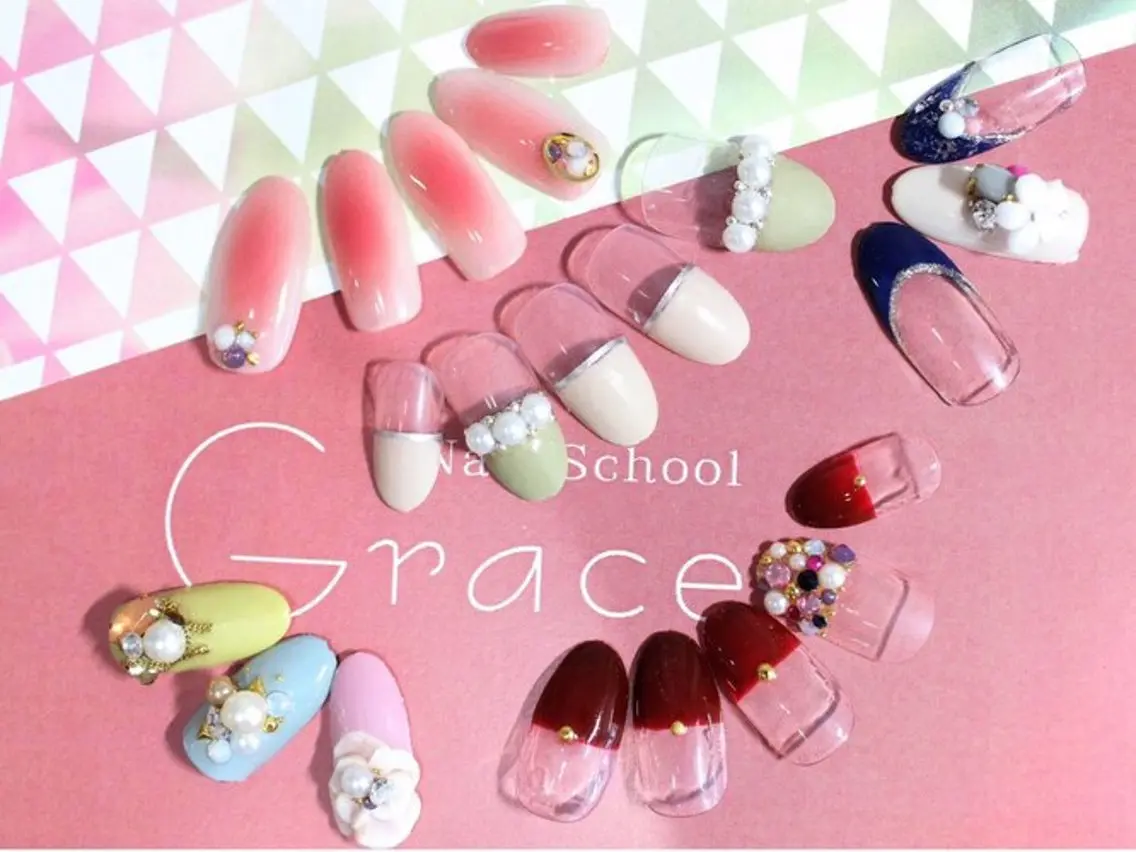 ⭐︎お日にち限定⭐︎6,600円定額アート(オフ込)Jr.ネイリスト施術の写真