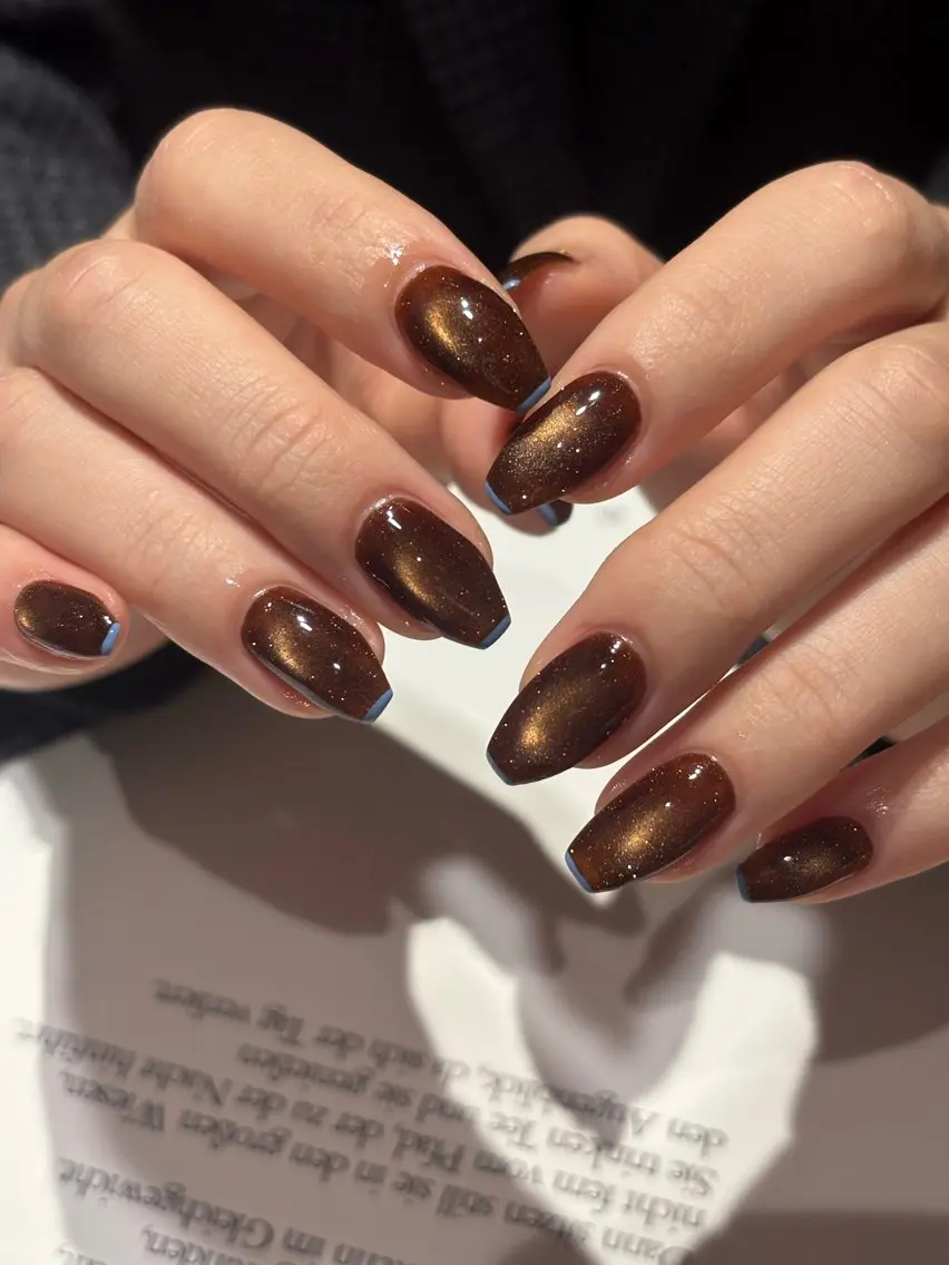 【オフなし】人気No.3🍒マグネットネイル🍒の写真