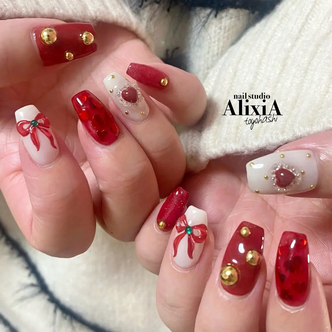ネイル ハンドネイル AlixiA ゆみのネイルデザイン