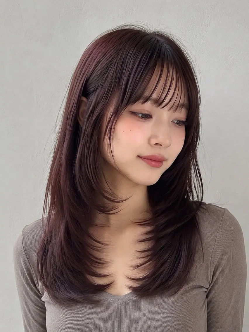カラー maison ema 💎五十嵐春花のヘアスタイル