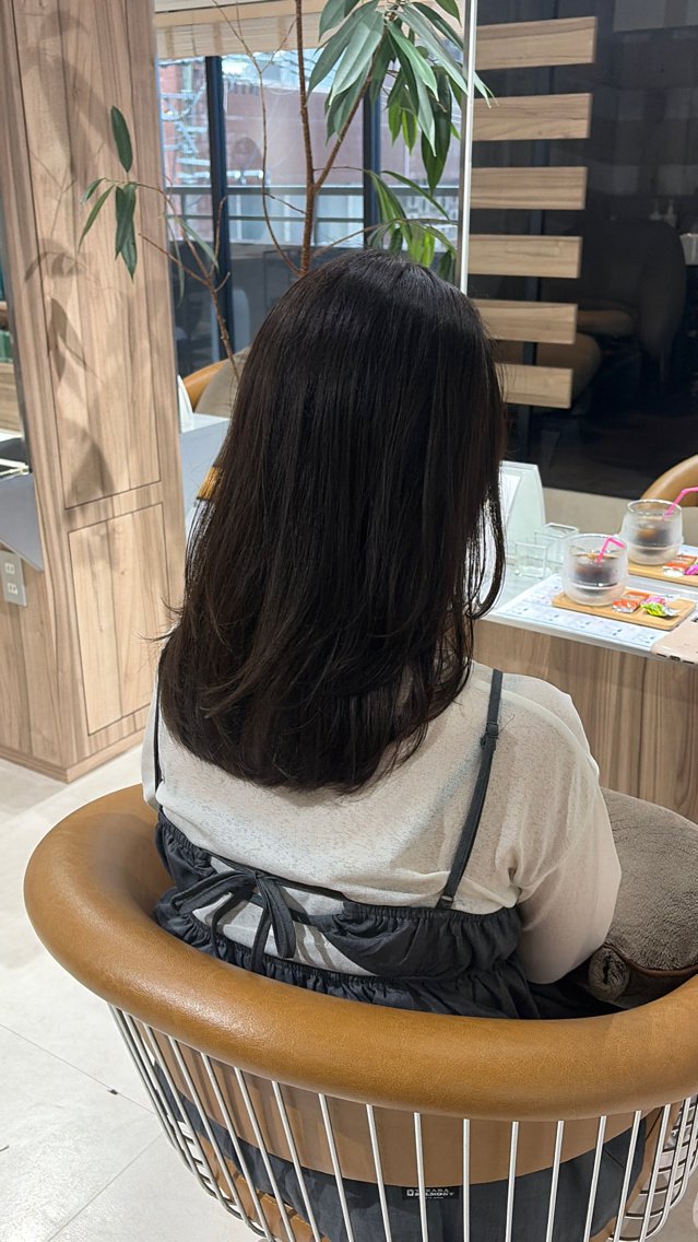 ミディアム 🌟カットモデル 募集中🌟田中怜菜のヘアスタイル