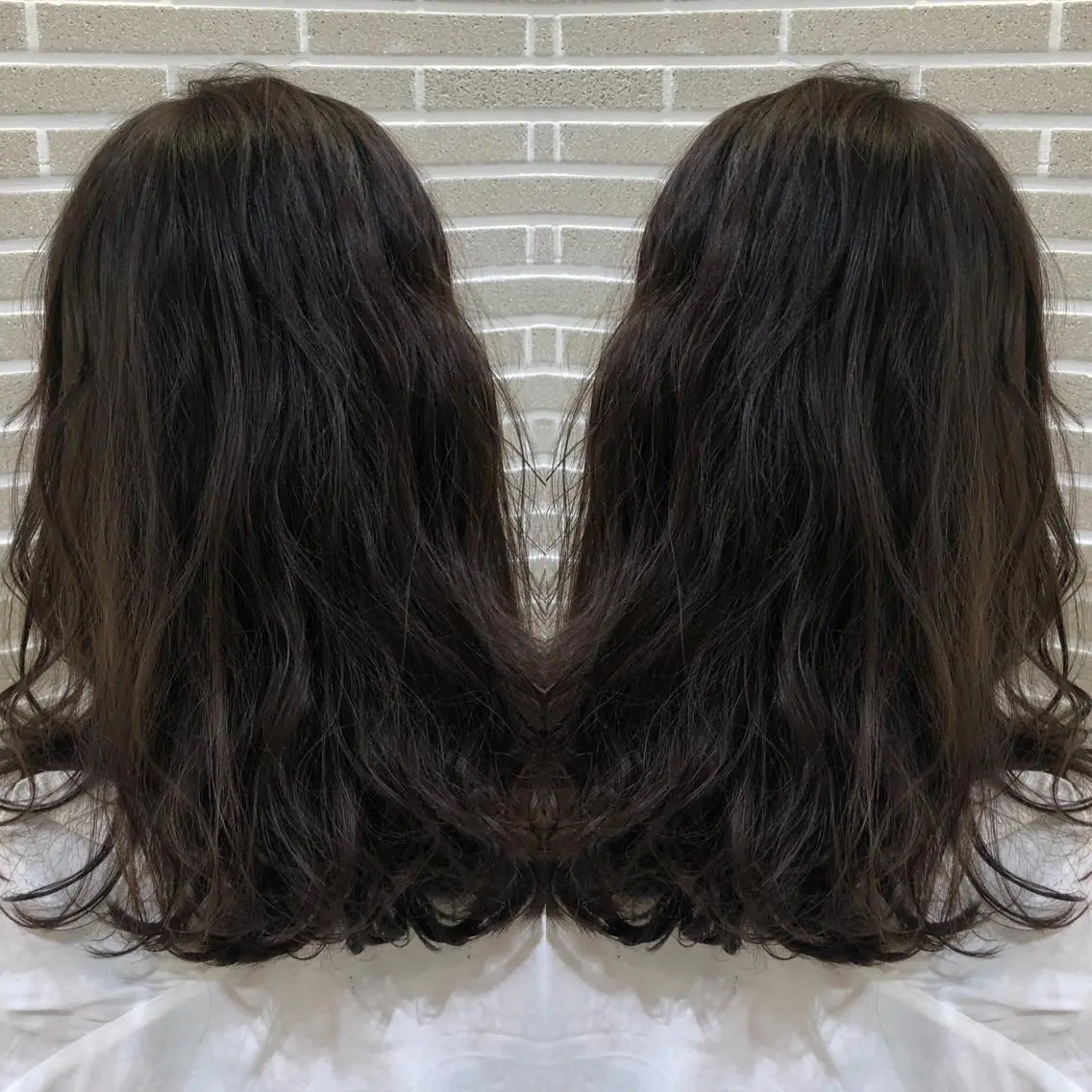 
![セミロング カラー ヘアアレンジ カット ヘアカラー トリートメント 山北 咲子のヘアスタイル