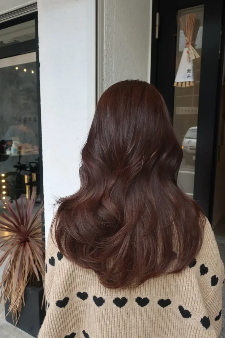 ロング レイヤーカット 京都烏丸- イノウエ ツムギのヘアスタイル