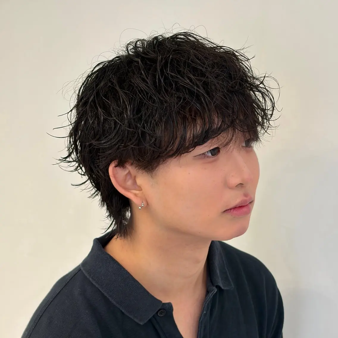 メンズ 三田 真穂のヘアスタイル