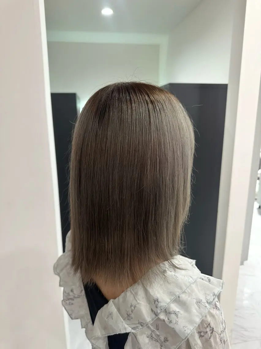カラー ブリーチ ヘアカラー 村田 瑛音のヘアスタイル
