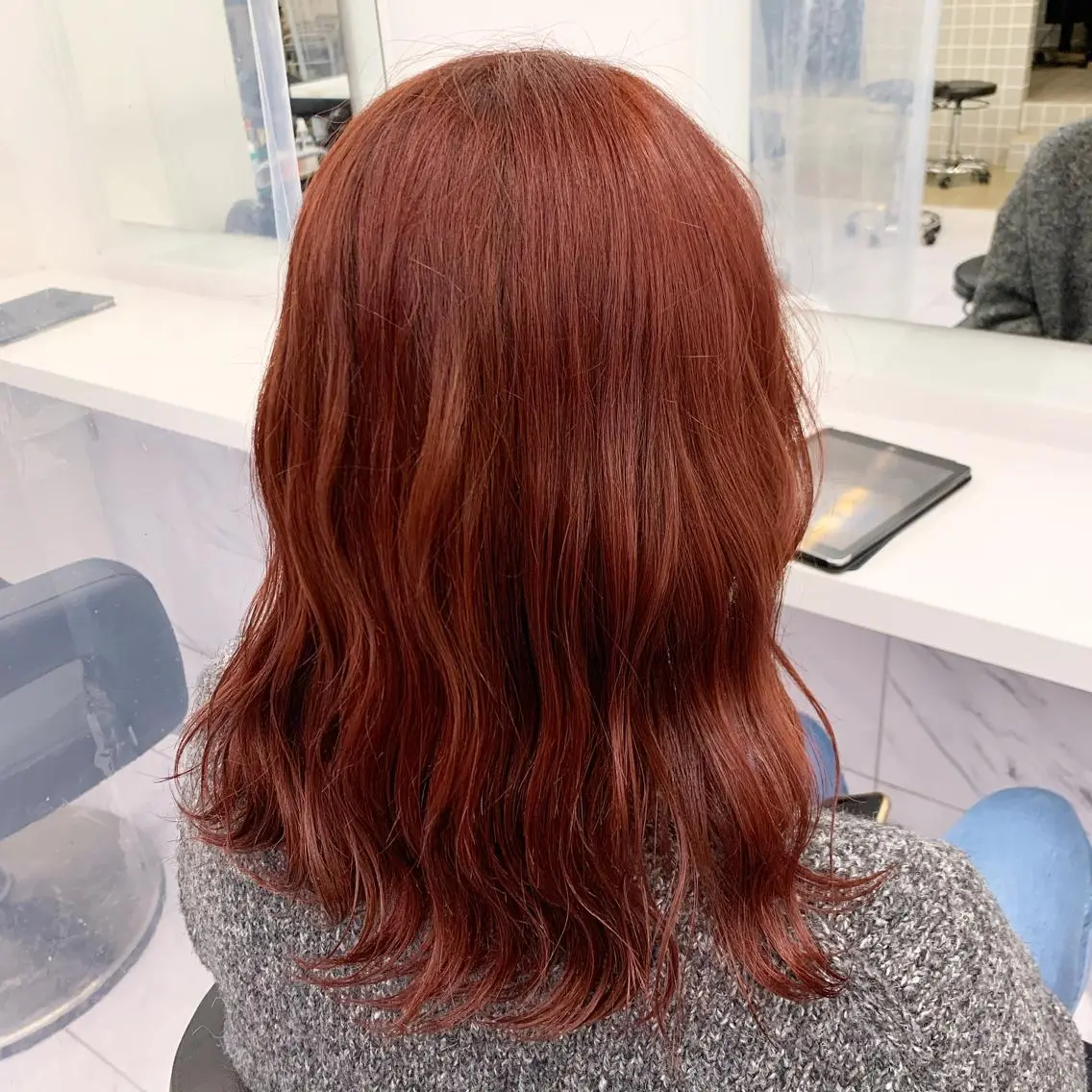 ロング カラー パーマ ヘアアレンジ メンズ ネイル マツエク・マツパ 🩵 JURI🩵のヘアスタイル
