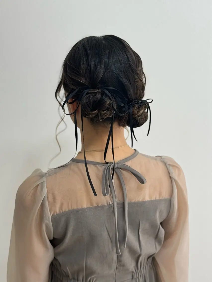 [10時以降ご予約限定]当店人気No.1!!似合わせヘアセット¥3500の写真