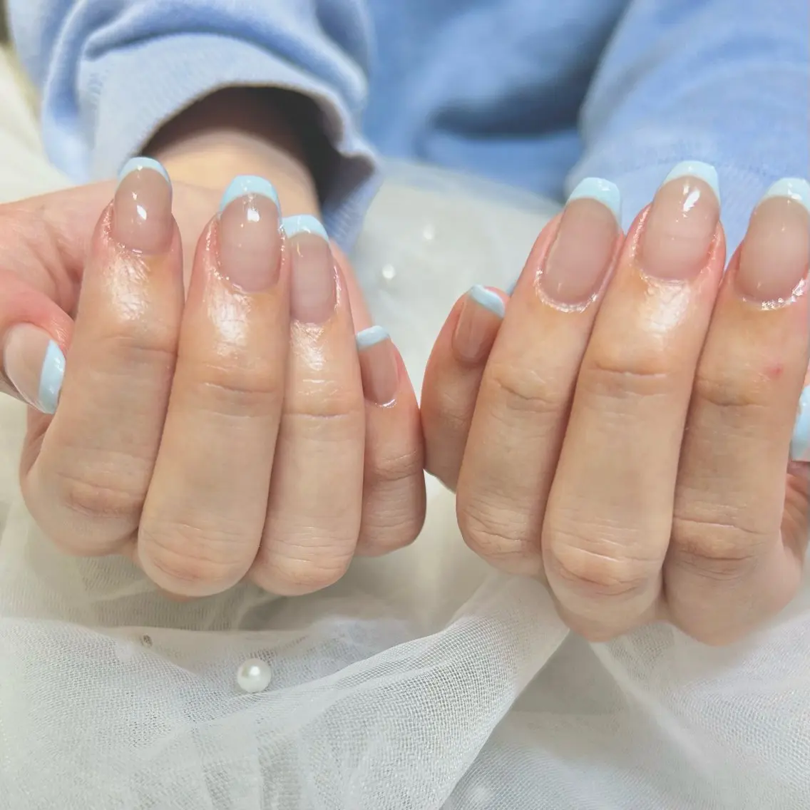 【他店オフ込】〈ハンド〉🎀フレンチ*･✴︎の写真